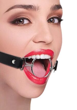 Ouch! Roubík Ring Gag XL - Black