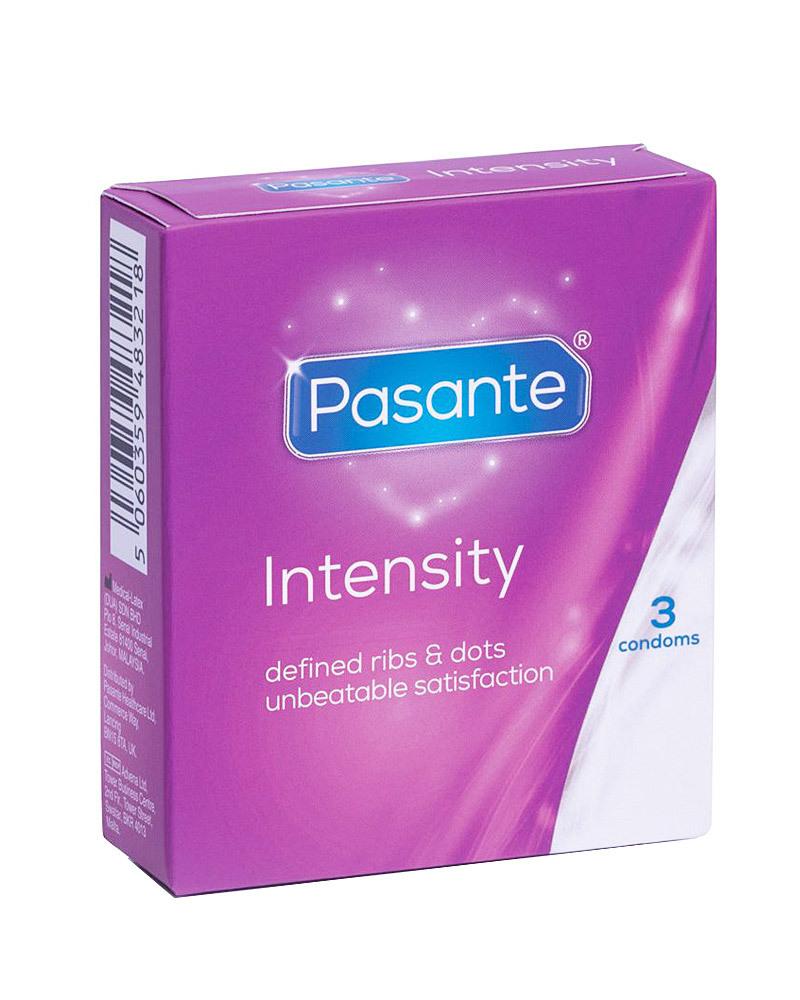 Pasante-kondomy-Intensity-Ribs-Dots-3-ks Pasante kondomy Intensity Ribs-Dots 3 ks
