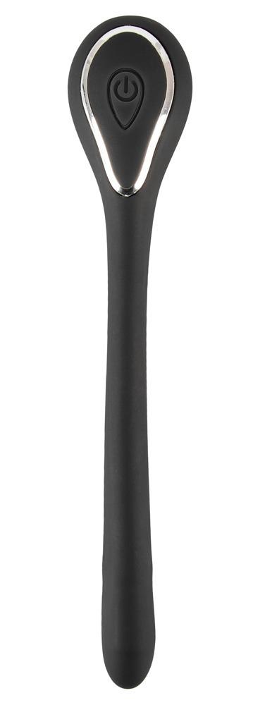 PenisPlug-Vibracni-dilatator-cerny PenisPlug Vibrační dilatátor černý