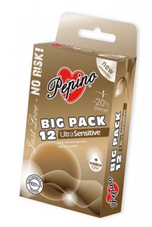 Pepino kondomy Ultra Sensitive - 12 ks