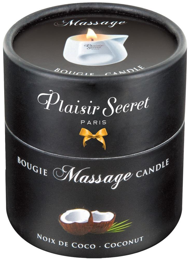 Plaisir-Secret-Masazni-svicka-80-ml-Coconut-2 Plaisir Secret Masážní svíčka 80 ml Coconut