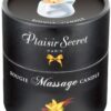 Plaisir Secret Masážní svíčka 80 ml Vanilla