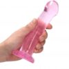 REALROCK Non Realistic dildo 17cm - růžové