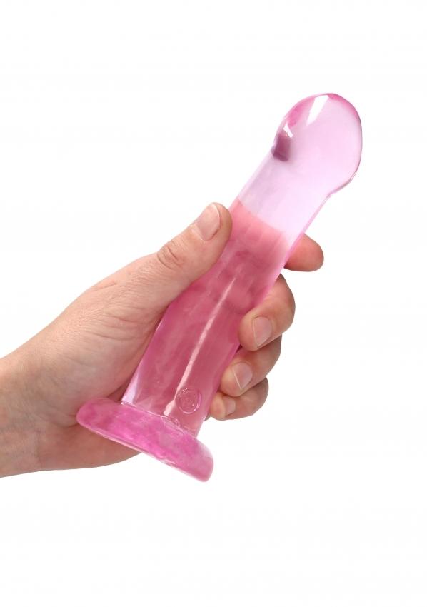 REALROCK-Non-Realistic-dildo-17cm-ruzove-2 REALROCK Non Realistic dildo 17cm - růžové