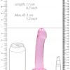 REALROCK Non Realistic dildo 17cm - růžové