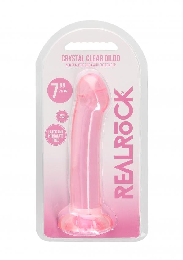 REALROCK-Non-Realistic-dildo-17cm-ruzove-8 REALROCK Non Realistic dildo 17cm - růžové