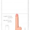 REALROCK Straight Realistic XXL Dildo s varlaty 30 cm