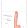 REALROCK Straight Realistic XXL Dildo s varlaty 33 cm