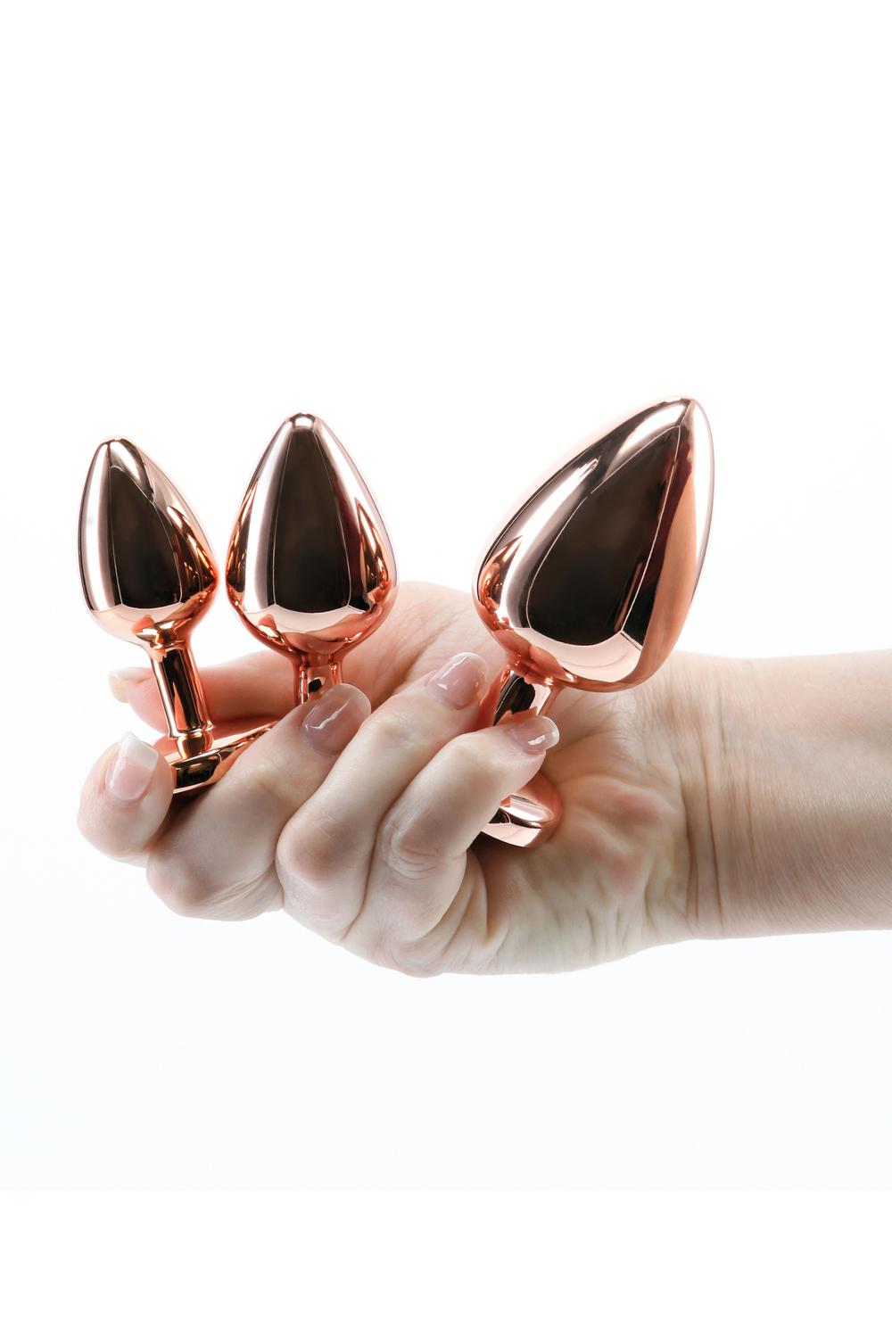 REAR-Set-analnich-koliku-Rose-Gold-Pink-Heart-2 REAR Set análních kolíků Rose Gold Pink Heart