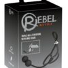REBEL Triple erekční kroužek a anální korále