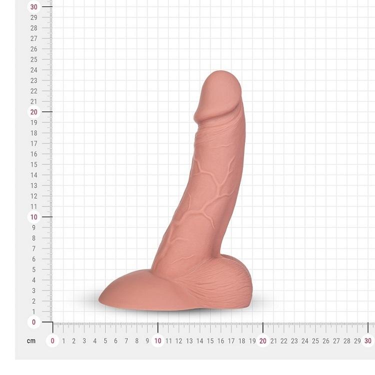 Realisticke-dildo-s-podstavou-z-tekuteho-silikonu-BOOM-telove-6 Realistické dildo s podstavou z tekutého silikonu BOOM tělové