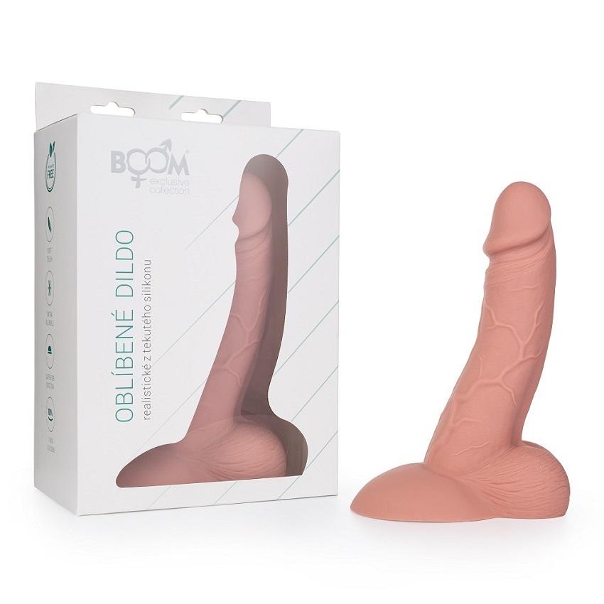 Realisticke-dildo-s-podstavou-z-tekuteho-silikonu-BOOM-telove-8 Realistické dildo s podstavou z tekutého silikonu BOOM tělové