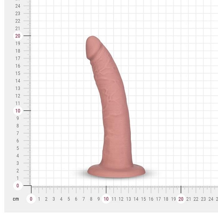 Realisticke-dildo-s-prisavkou-z-tekuteho-silikonu-BOOM-telove-4 Realistické dildo s přísavkou z tekutého silikonu BOOM tělové