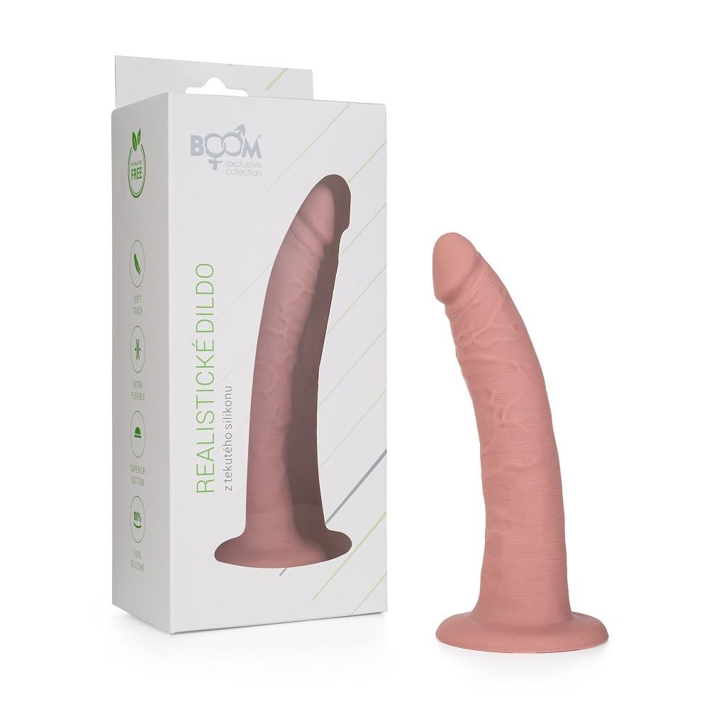 Realisticke-dildo-s-prisavkou-z-tekuteho-silikonu-BOOM-telove-6 Realistické dildo s přísavkou z tekutého silikonu BOOM tělové