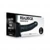 Realrock Hollow Strap-on dutý připínací penis 16 cm - černý