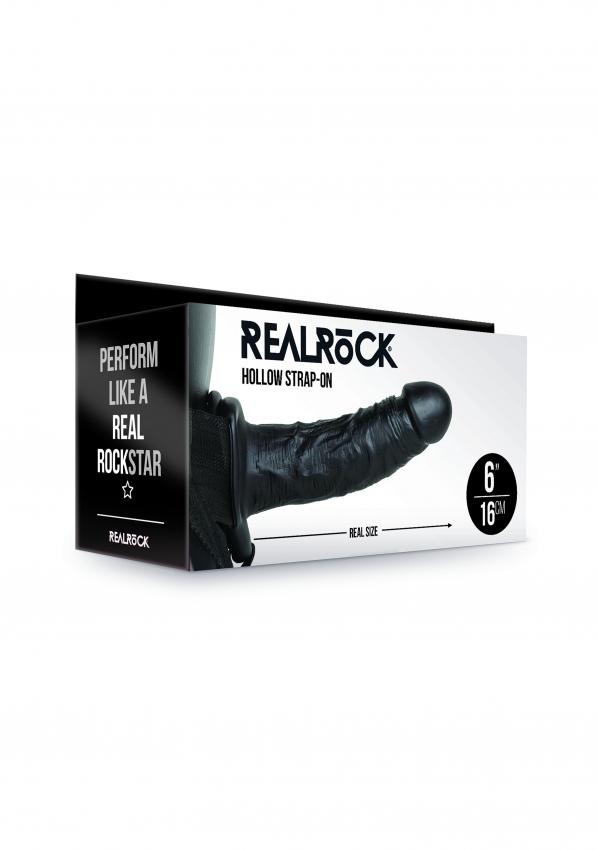 Realrock-Hollow-Strap-on-duty-pripinaci-penis-16-cm-cerny-16 Realrock Hollow Strap-on dutý připínací penis 16 cm - černý