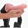 Realrock Hollow Strap-on dutý připínací penis 16 cm  - tělový