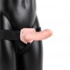 Realrock Hollow Strap-on dutý připínací penis 16 cm  - tělový