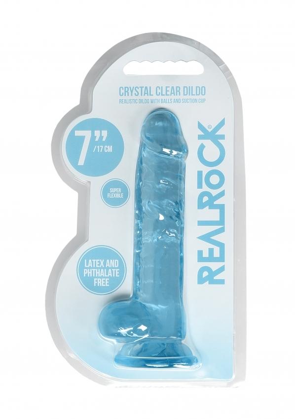 Realrock-gelove-dildo-s-prisavkou-19-cm-modra-8 Realrock gelové dildo s přísavkou 19 cm modrá