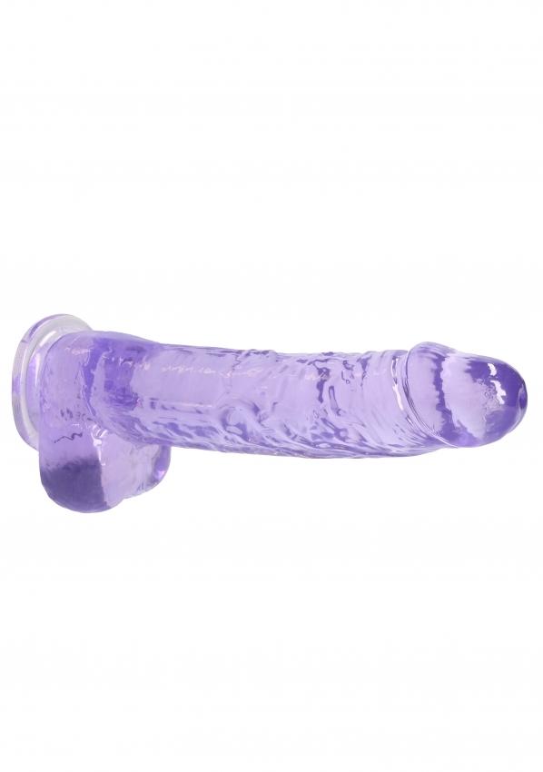 Realrock-gelove-dildo-s-prisavkou-24-cm-fialove-4 Realrock gelové dildo s přísavkou 24 cm fialové