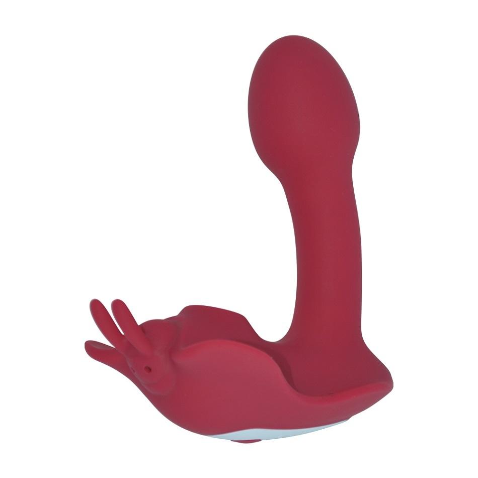Romant-Bill-vibrator-do-kalhotek-s-podtlakovym-stimulatorem-klitorisu-cerveny-12 Romant Bill vibrátor do kalhotek s podtlakovým stimulátorem klitorisu červený