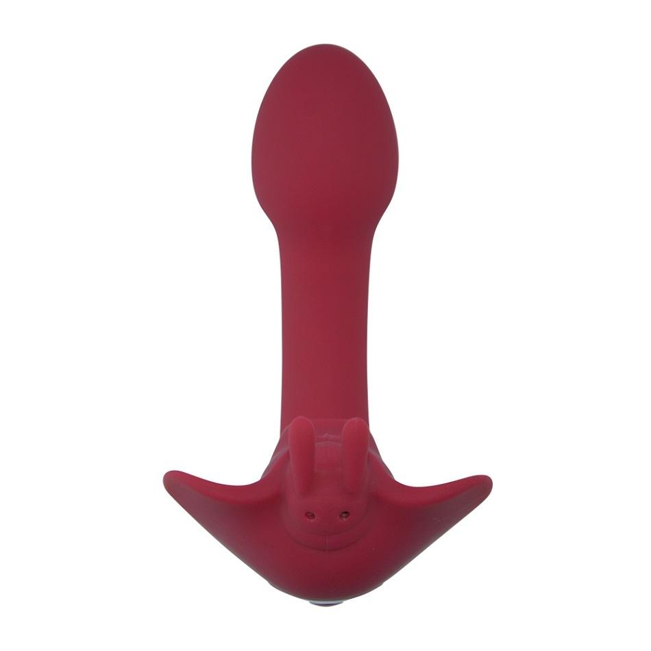 Romant-Bill-vibrator-do-kalhotek-s-podtlakovym-stimulatorem-klitorisu-cerveny-14 Romant Bill vibrátor do kalhotek s podtlakovým stimulátorem klitorisu červený