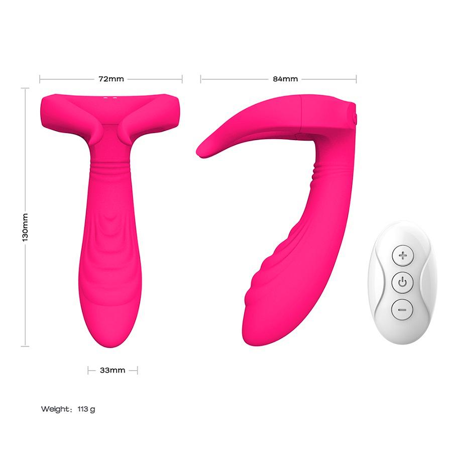 Romant-Couple-parovy-vibrator-a-masturbator-2v1-ruzovy-12 Romant Couple párový vibrátor a masturbátor 2v1 růžový