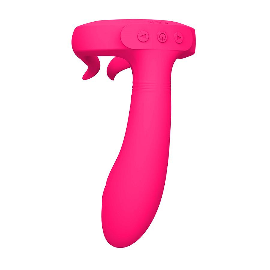 Romant-Couple-parovy-vibrator-a-masturbator-2v1-ruzovy-6 Romant Couple párový vibrátor a masturbátor 2v1 růžový