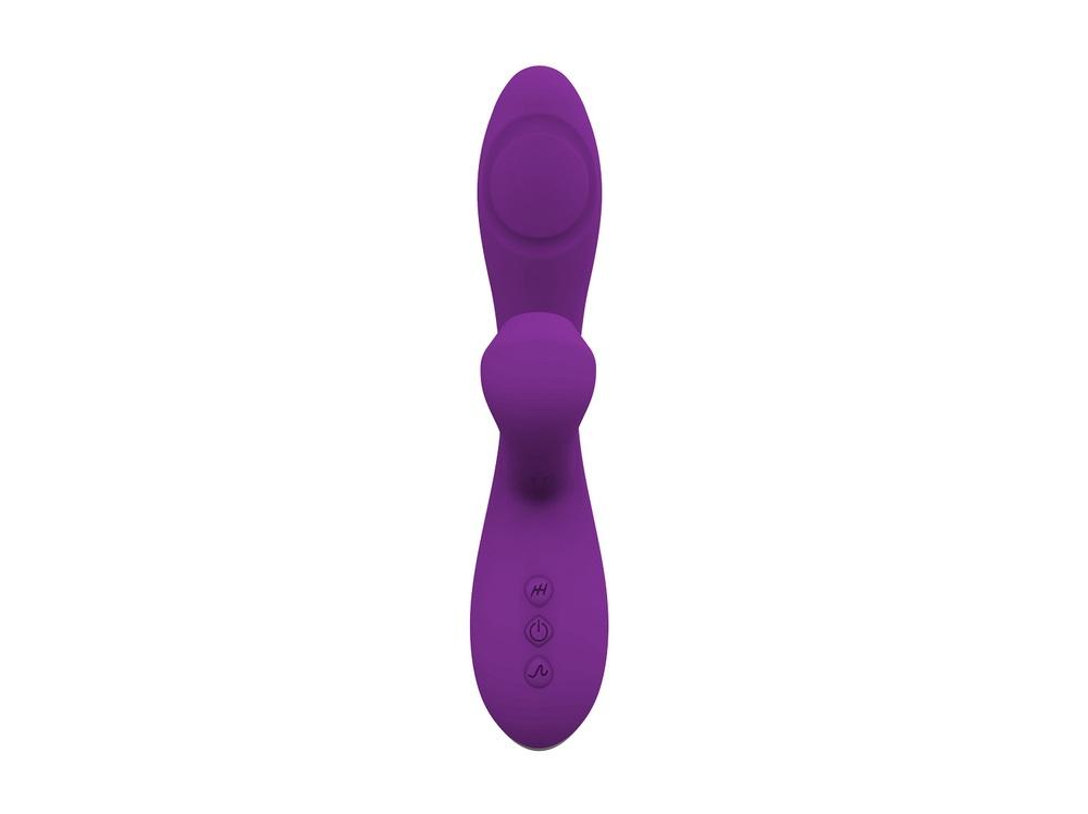 Romant-Flap-vibrator-rabbit-s-poklepem-a-tlakovym-stimulatorem-na-klitoris-fialovy-10 Romant Flap vibrátor rabbit s poklepem a tlakovým stimulátorem na klitoris fialový