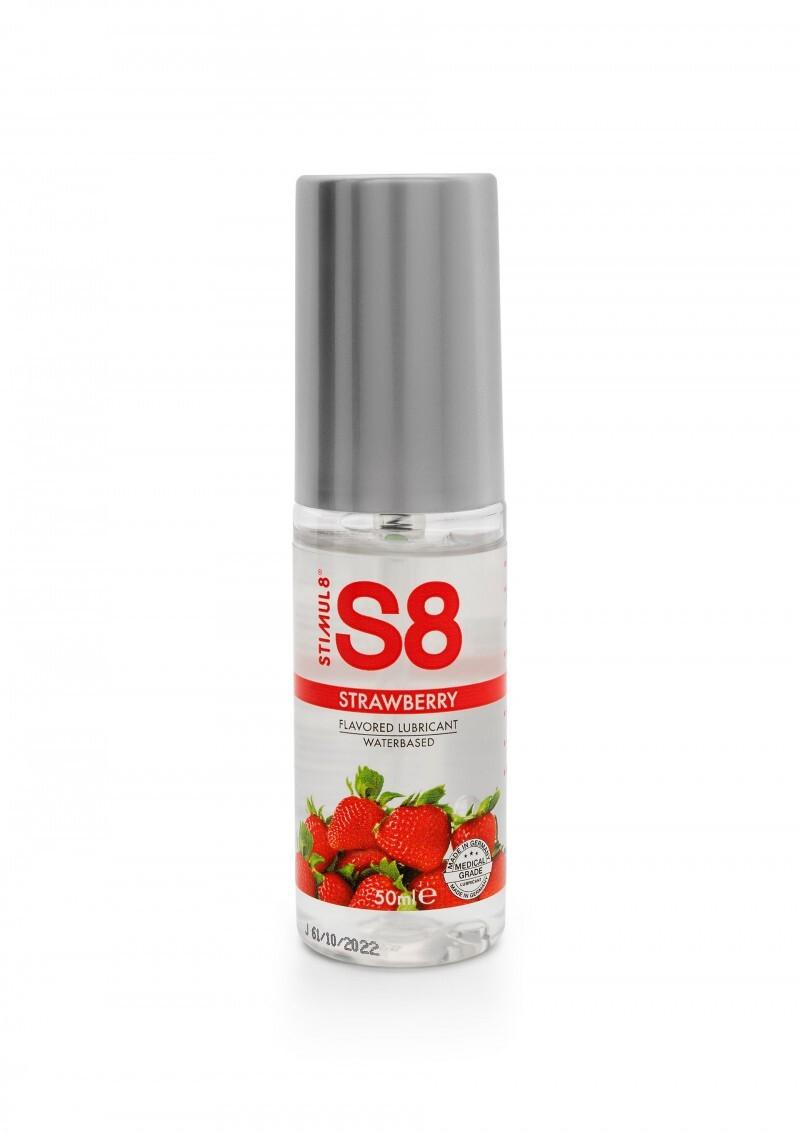 S8-Jahoda-lubrikacni-gel-na-vodni-bazi-50-ml S8 Jahoda lubrikační gel na vodní bázi 50 ml