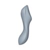 Satisfyer Curvy Trinity 3 vibrátor - modrošedý