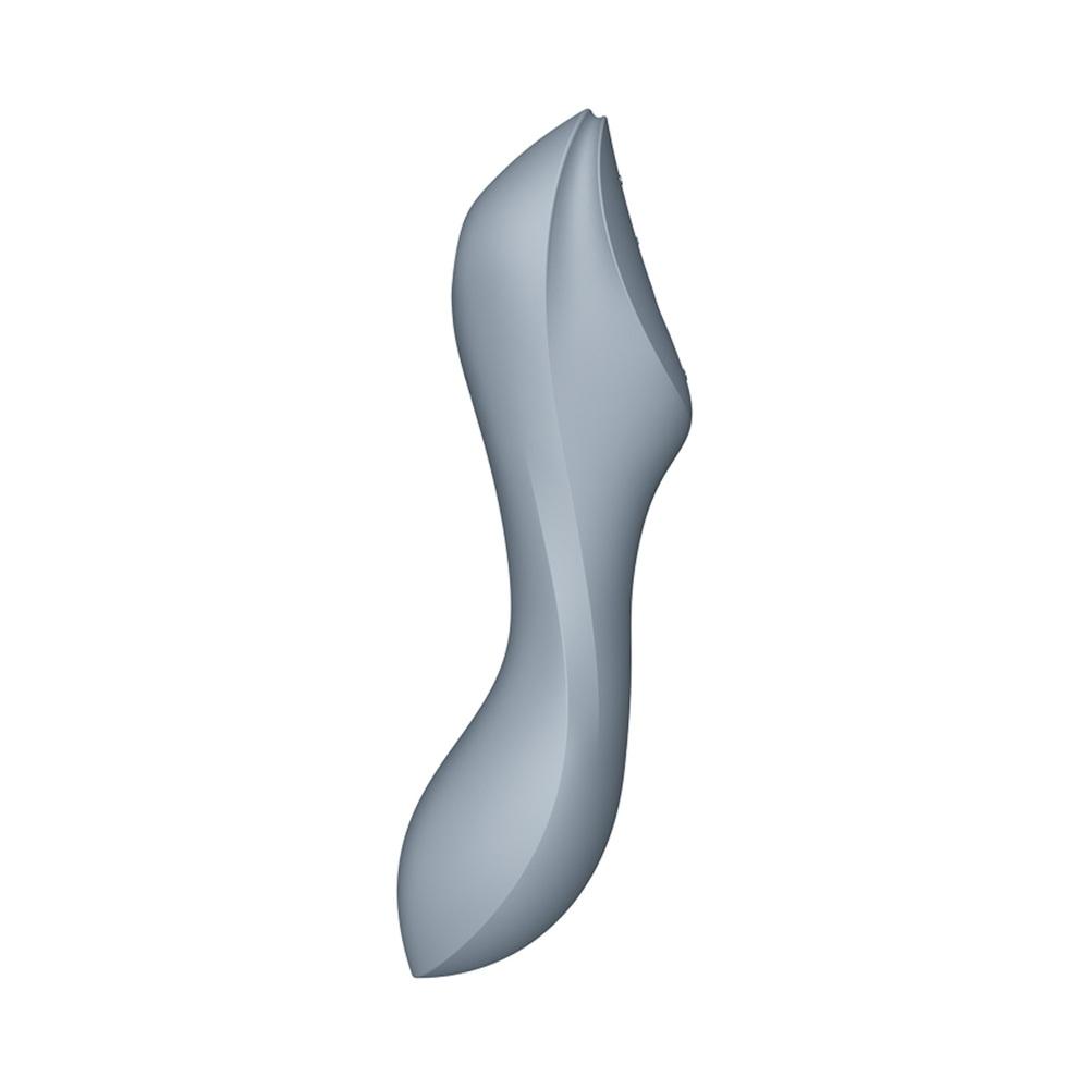 Satisfyer-Curvy-Trinity-3-vibrator-modrosedy-2 Satisfyer Curvy Trinity 3 vibrátor - modrošedý