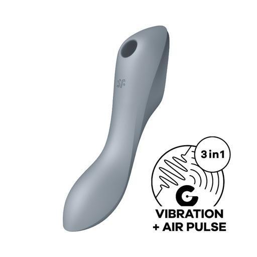 Satisfyer-Curvy-Trinity-3-vibrator-modrosedy-4 Satisfyer Curvy Trinity 3 vibrátor - modrošedý