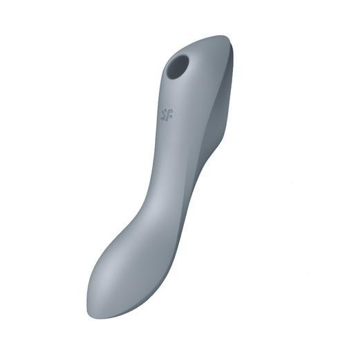 Satisfyer-Curvy-Trinity-3-vibrator-modrosedy Satisfyer Curvy Trinity 3 vibrátor - modrošedý