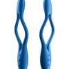 Satisfyer Elastic game Multifunkční párový vibrátor - modrý