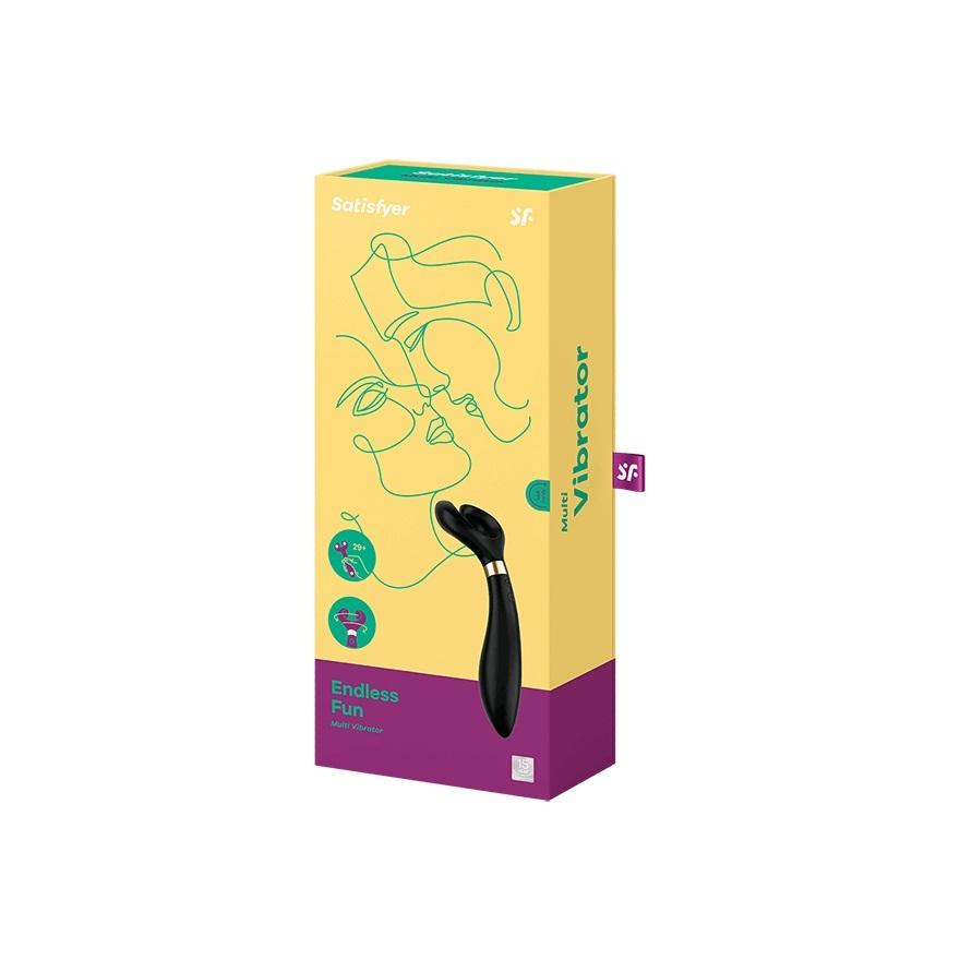 Satisfyer-Endless-Fun-Multifunkcni-vibrator-cerny-10 Satisfyer Endless Fun Multifunkční vibrátor - černý