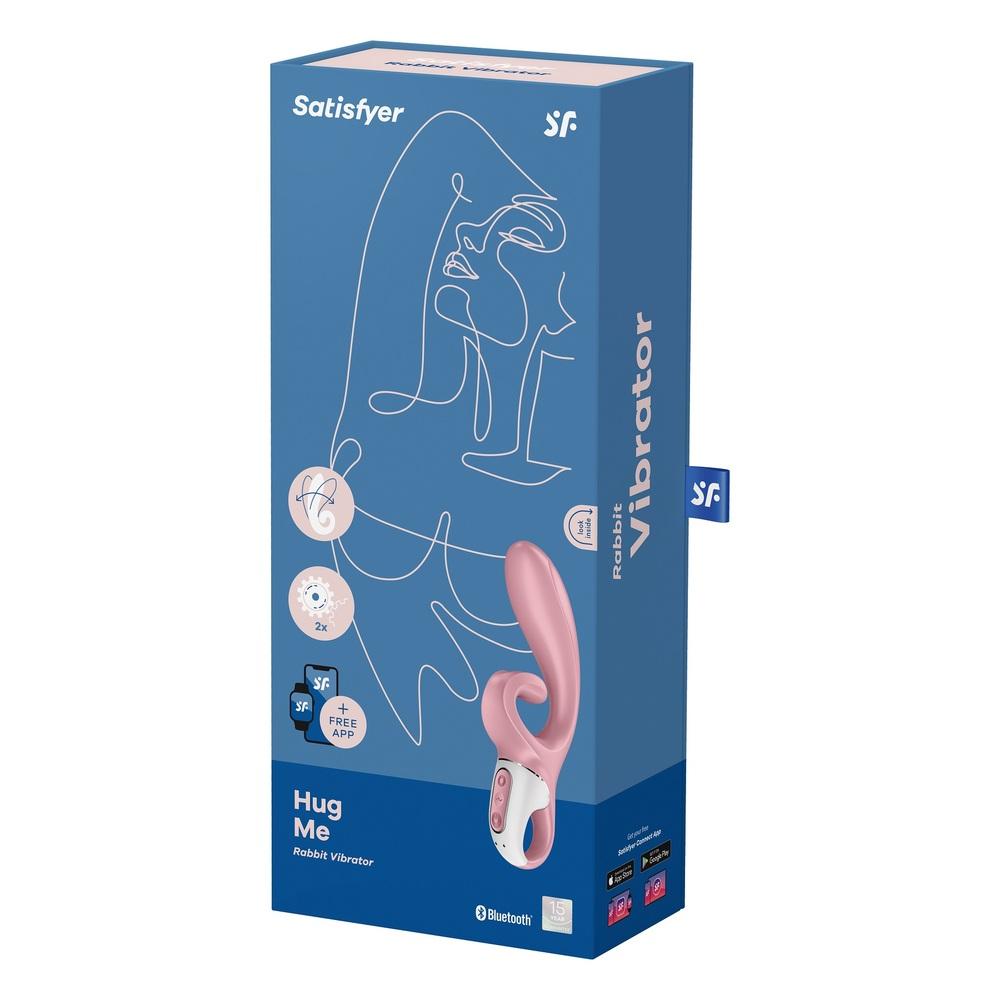 Satisfyer-Hug-me-Rabbit-vibrator-Pink-8 Satisfyer Hug me Rabbit vibrátor - Pink