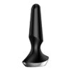Satisfyer Plug-ilicious 2 Vibrační anální kolík - černý