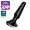 Satisfyer Plug-ilicious 2 Vibrační anální kolík - černý