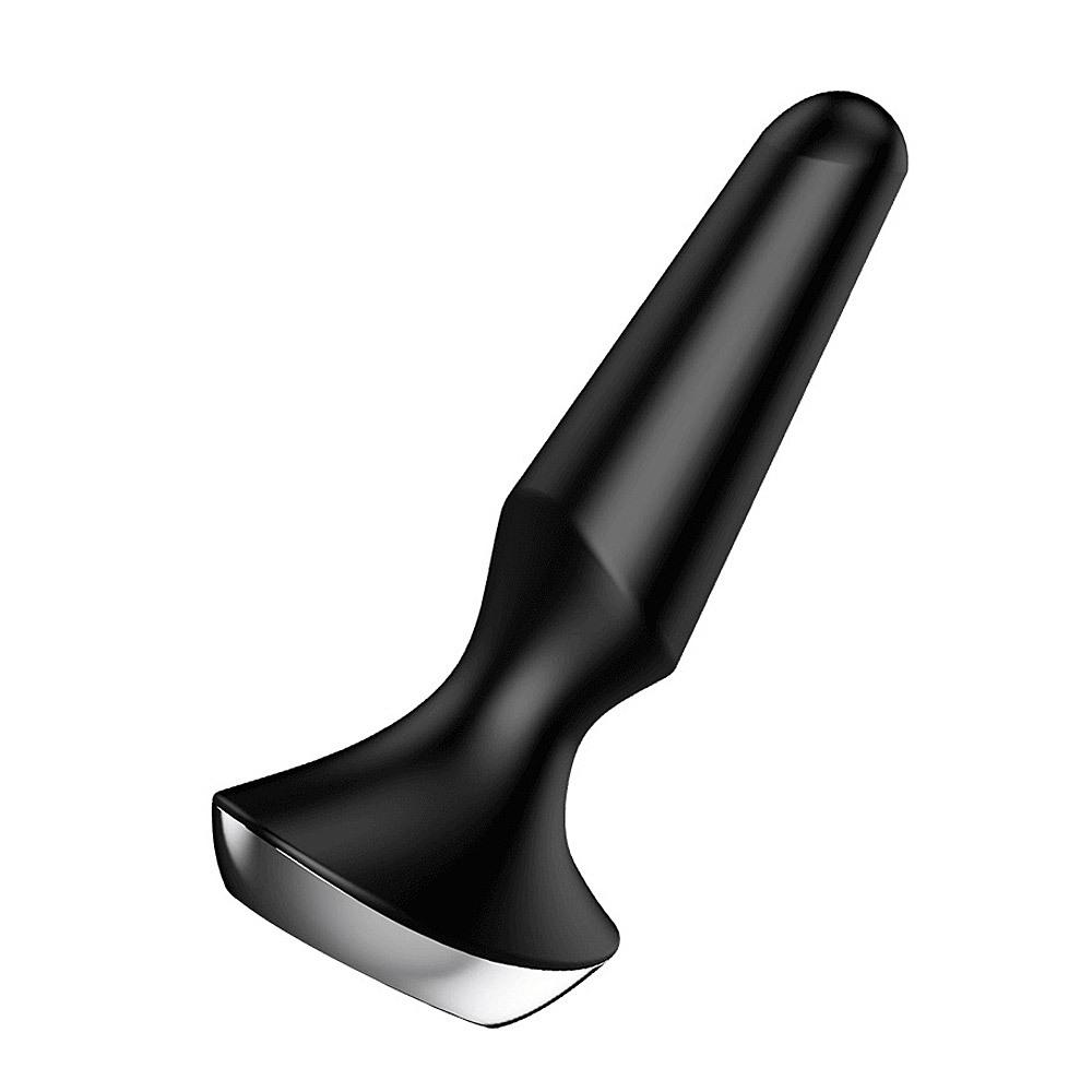 Satisfyer-Plug-ilicious-2-Vibracni-analni-kolik-cerny Satisfyer Plug-ilicious 2 Vibrační anální kolík - černý