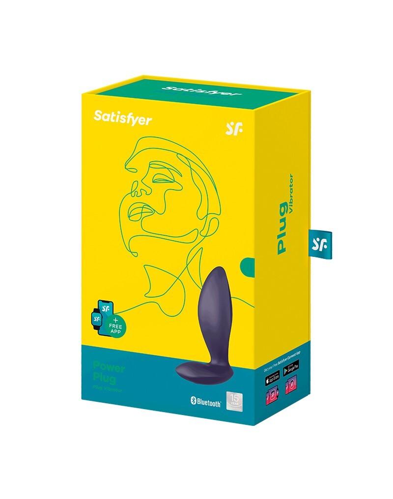 Satisfyer-Power-Analni-vibracni-kolik-Plum-4 Satisfyer Power Anální vibrační kolík - Plum