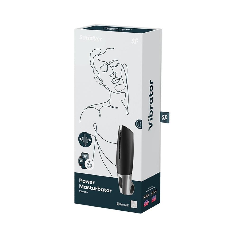 Satisfyer-Power-Masturbator-black-silver-2 Satisfyer Power Masturbátor - black silver