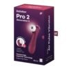 Satisfyer Pro 2 Generation 3 Bluetooth/App Stimulátor na klitoris - Wine Red