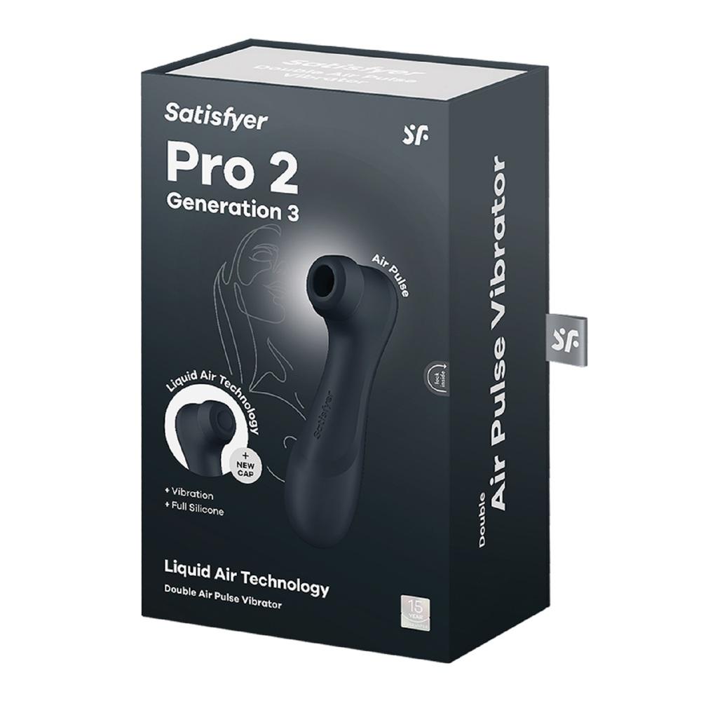 Satisfyer-Pro-2-Generation-3-Stimulator-na-klitoris-Black-4 Satisfyer Pro 2 Generation 3 Dark Grey Liquid Air