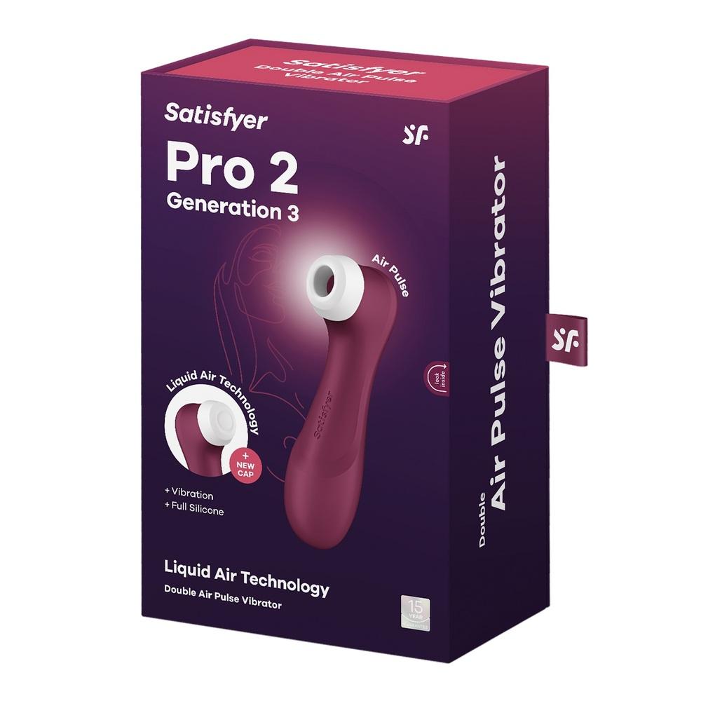 Satisfyer-Pro-2-Generation-3-Stimulator-na-klitoris-Wine-Red-4 Satisfyer Pro 2 Generation 3 vínový