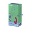 Satisfyer Sunray vibrátor a stimulátor klitorisu 2 v 1 - Berry