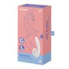 Satisfyer Supernova tlakový stimulátor a vibrátor 2v1 - bílý