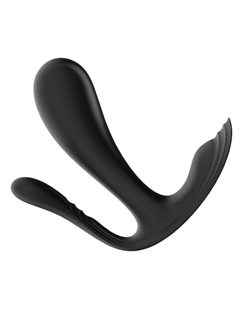 Satisfyer-Top-secret-Vibrator-do-kalhotek-s-analni-stimulaci-cerny-2 Satisfyer Top secret+ Vibrátor do kalhotek s anální stimulací - černý