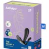 Satisfyer Top secret+ Vibrátor do kalhotek s anální stimulací - černý