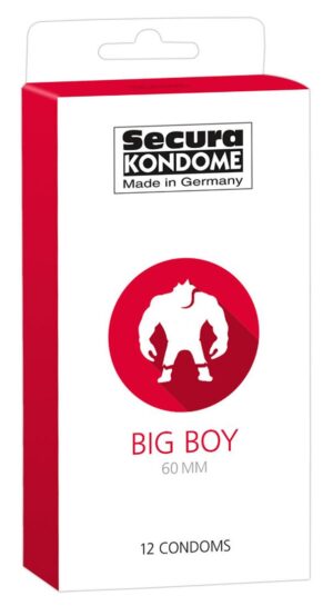 Secura kondomy Big Boy 60 mm 12 ks